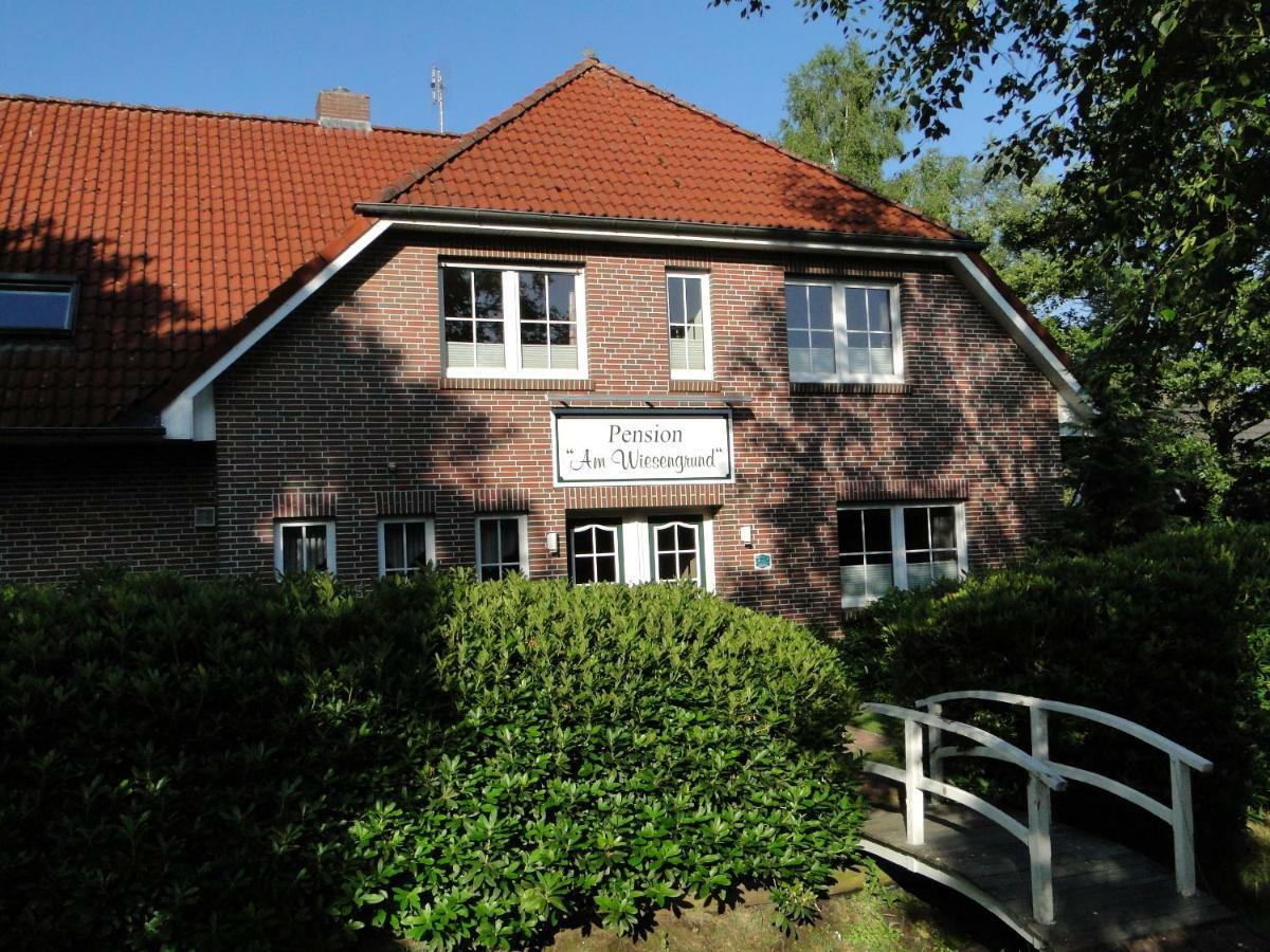 Pension Am Wiesengrund Detern Exterior foto