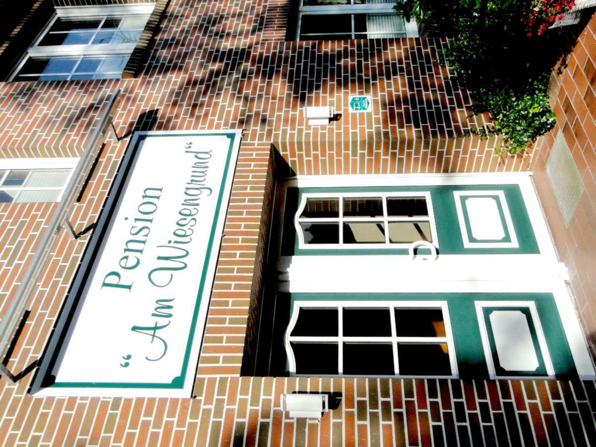 Pension Am Wiesengrund Detern Exterior foto